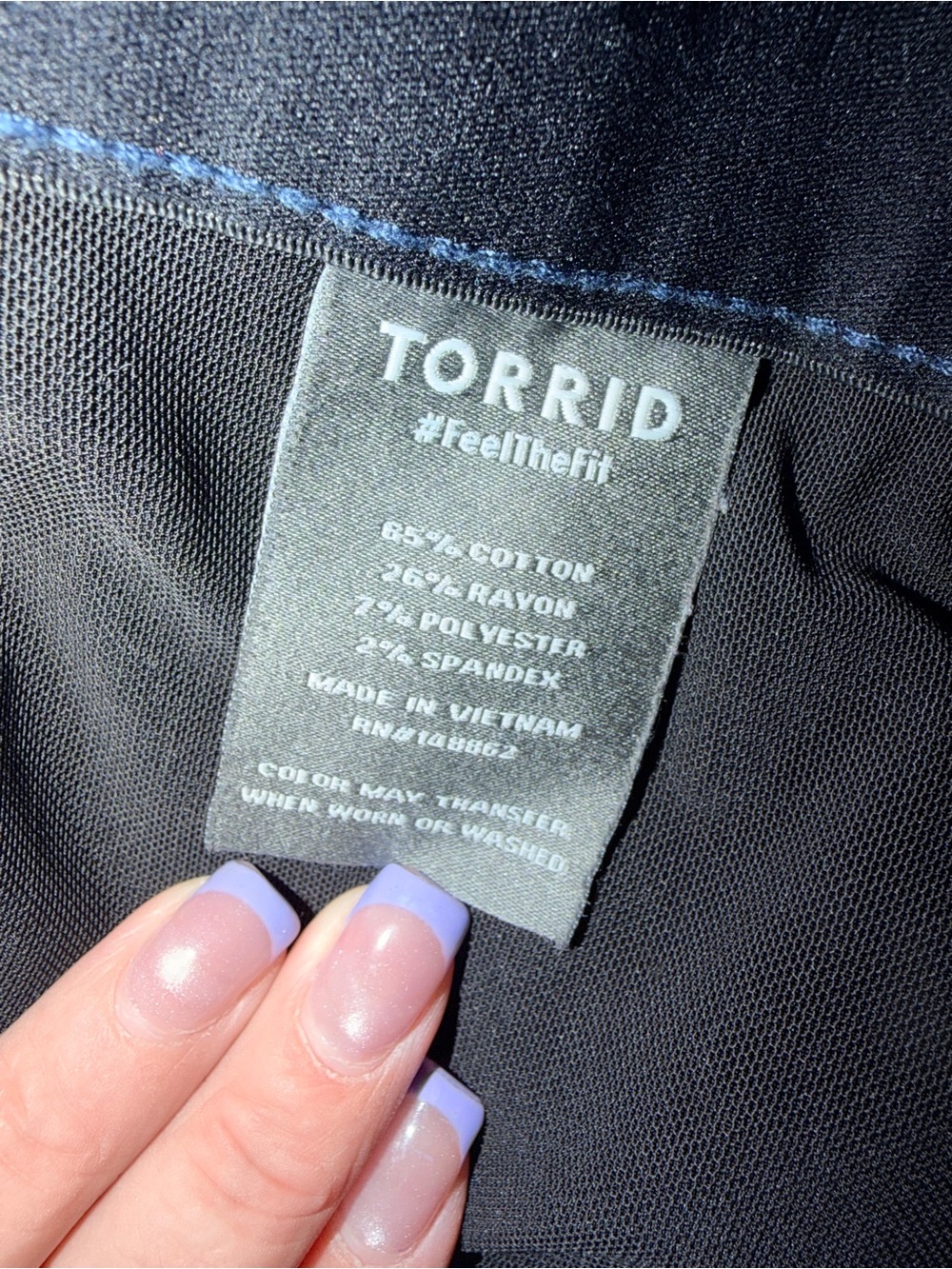 Torrid Blue Stretch Bombshell 💣 Skinny Jeans - Picture 6 of 6